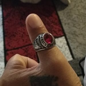 Men's stainless steel bracelet.size 101/2